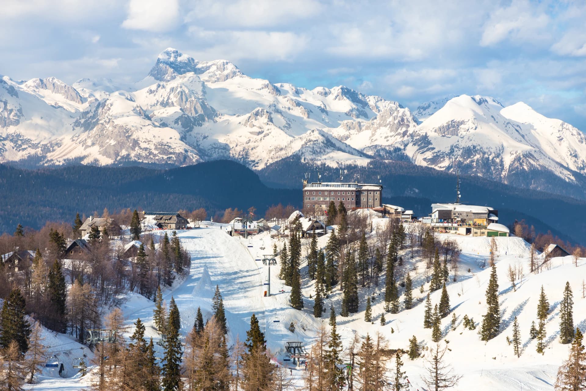 Vogel, Alps, Slovenia, Europe.
