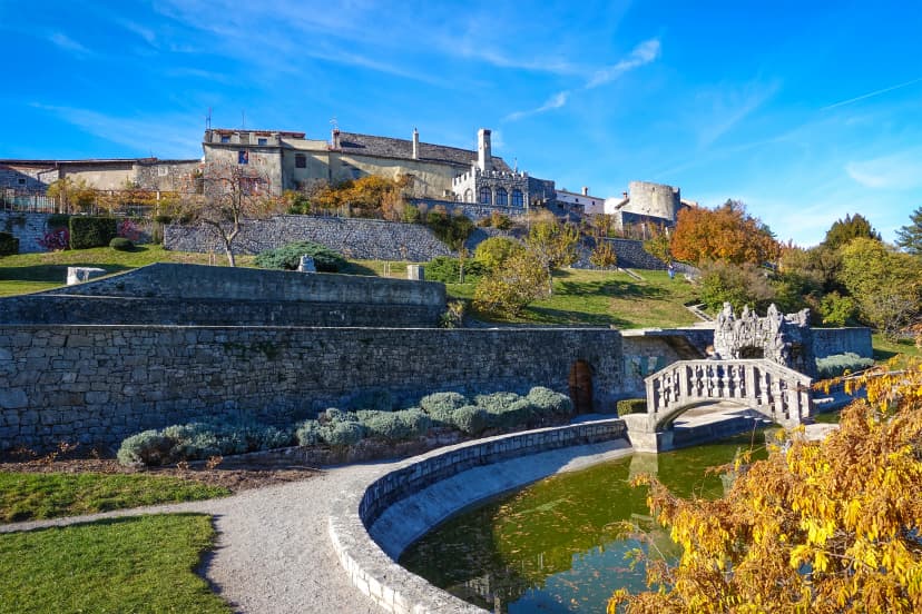 Ferrari's garden, Stanjel, Slovenia, Europe